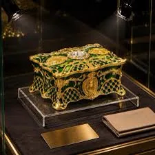 Filigree Jewellery Box from giftcrafts.in