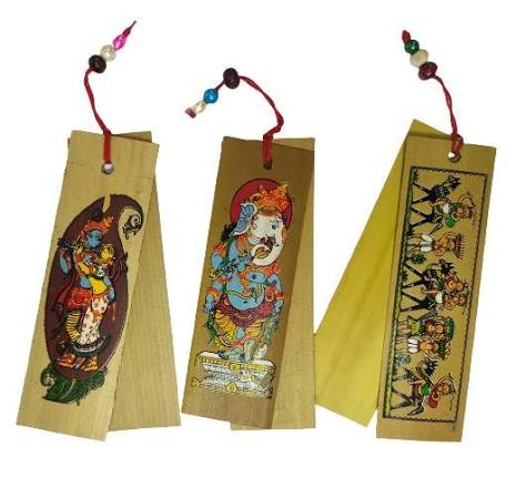 Pattachitra Bookmark Set from giftcrafts.in