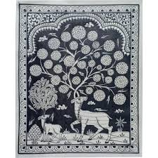 Tree of Life Pattachitra from giftcrafts.in